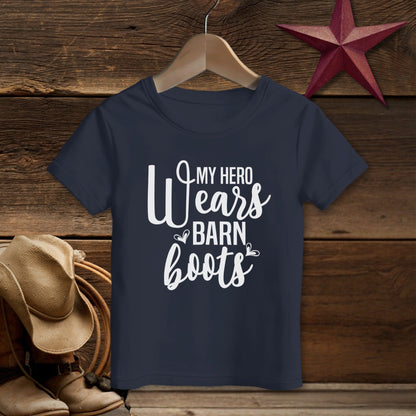 Hero Wears Barn Boots T-shirt (Toddler)