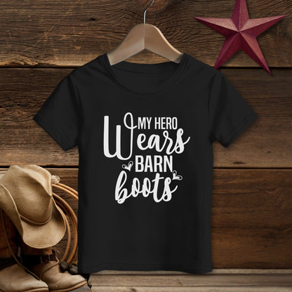 Hero Wears Barn Boots T-shirt (Toddler)