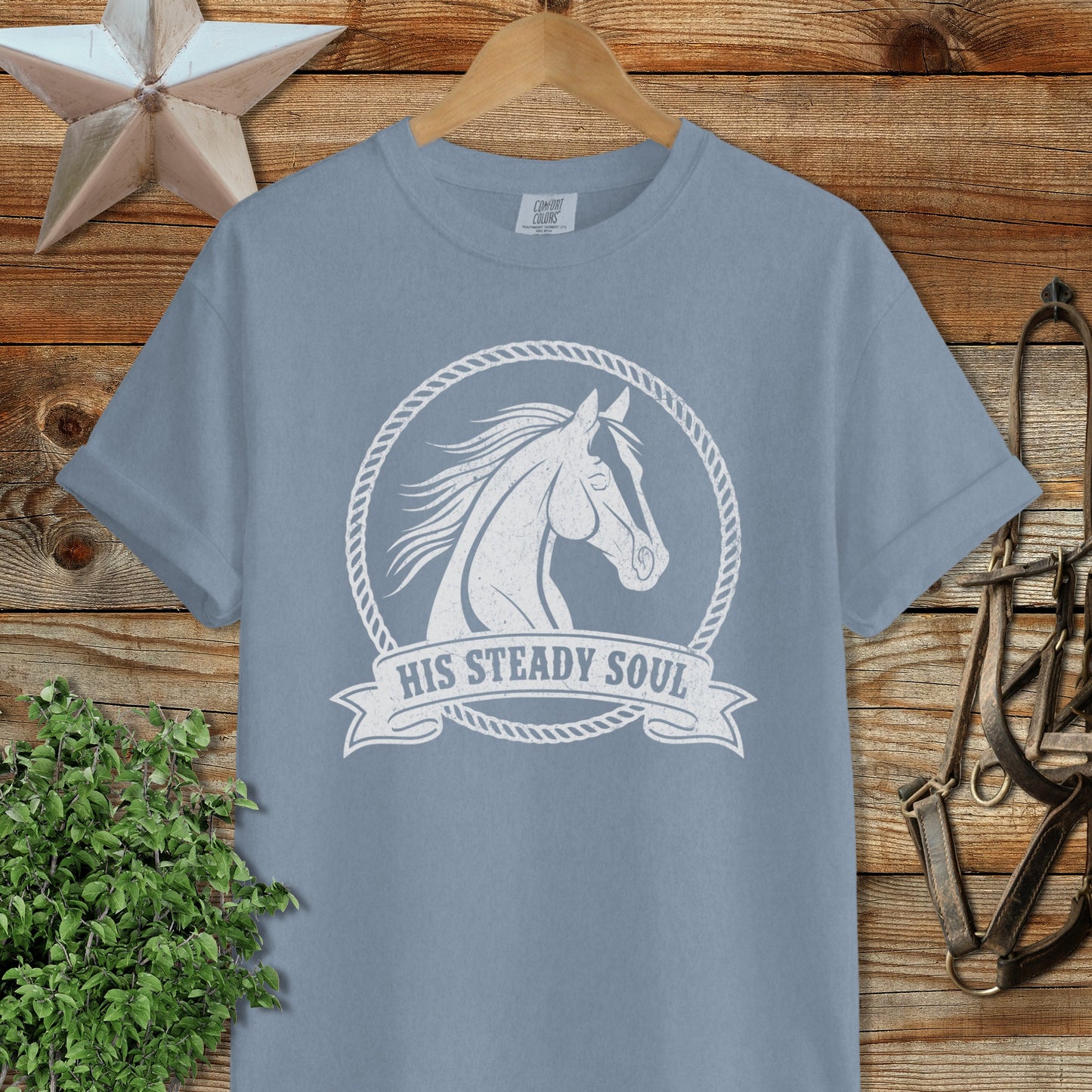 His Steady Soul Heavyweight Tee