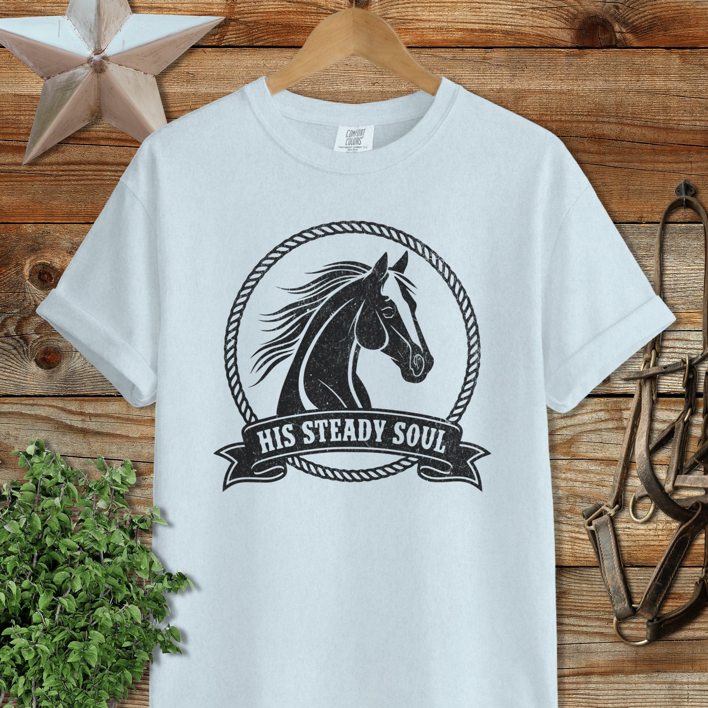 His Steady Soul Heavyweight Tee