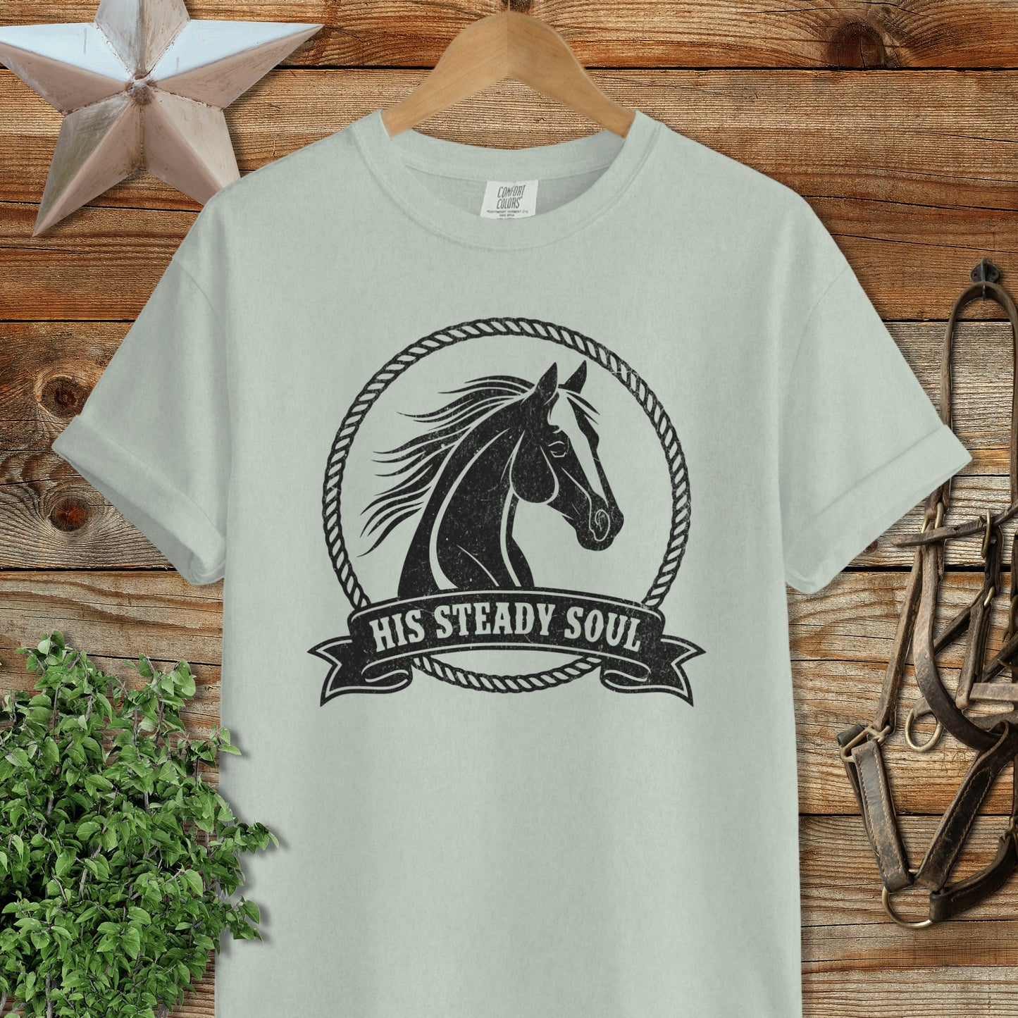 His Steady Soul Heavyweight Tee