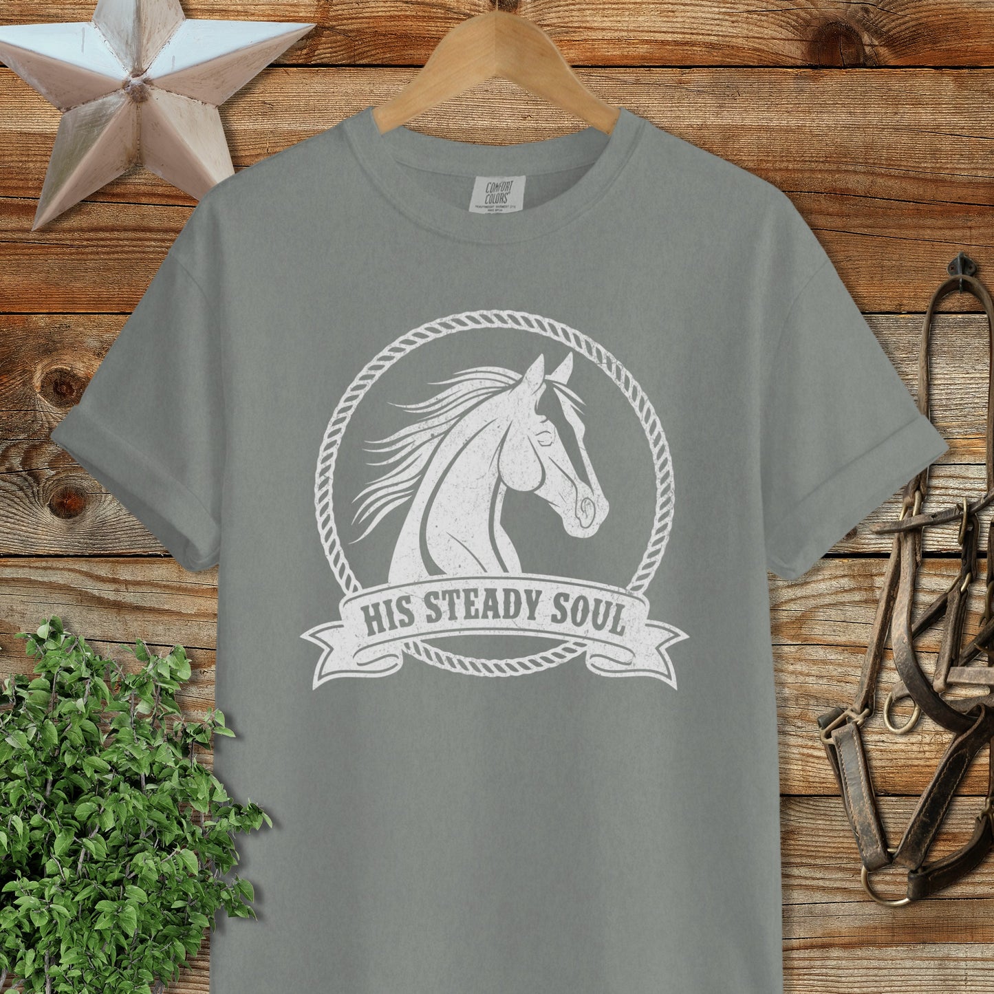 His Steady Soul Heavyweight Tee