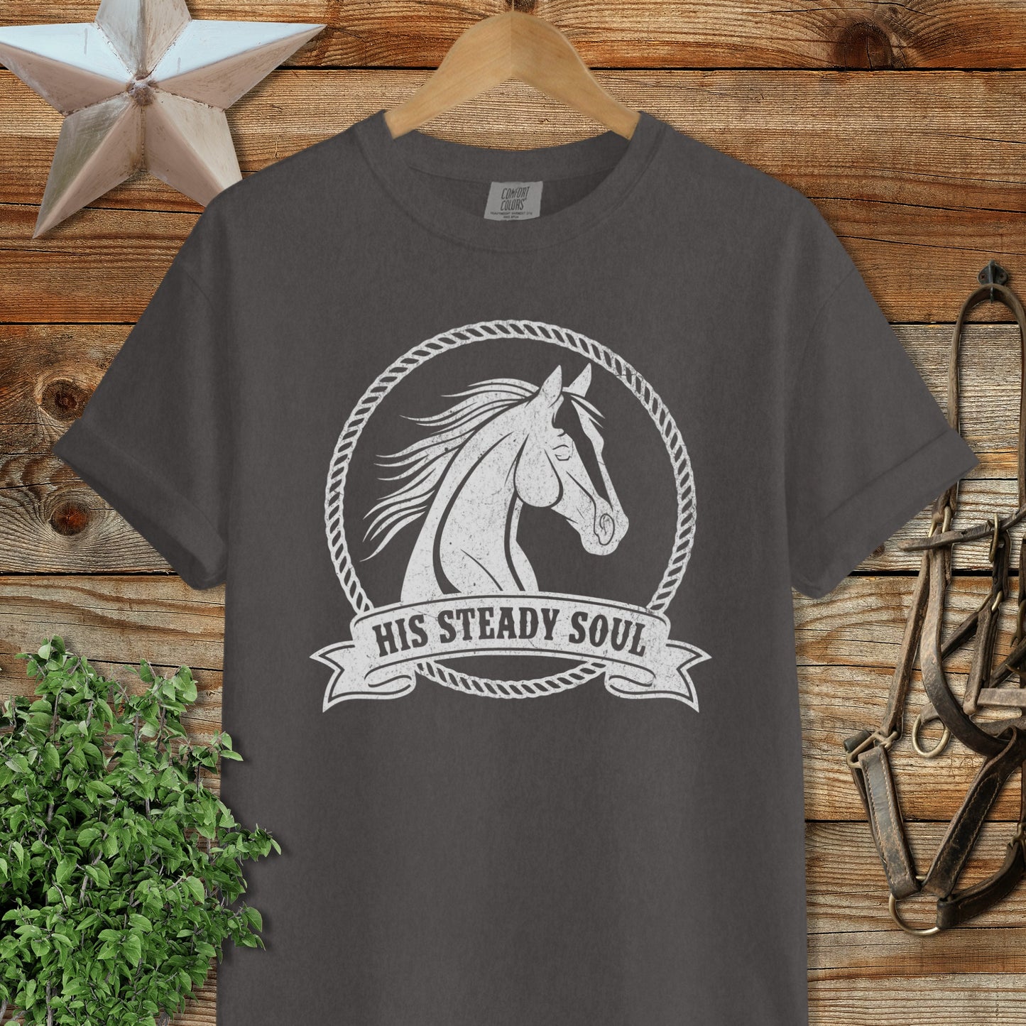 His Steady Soul Heavyweight Tee