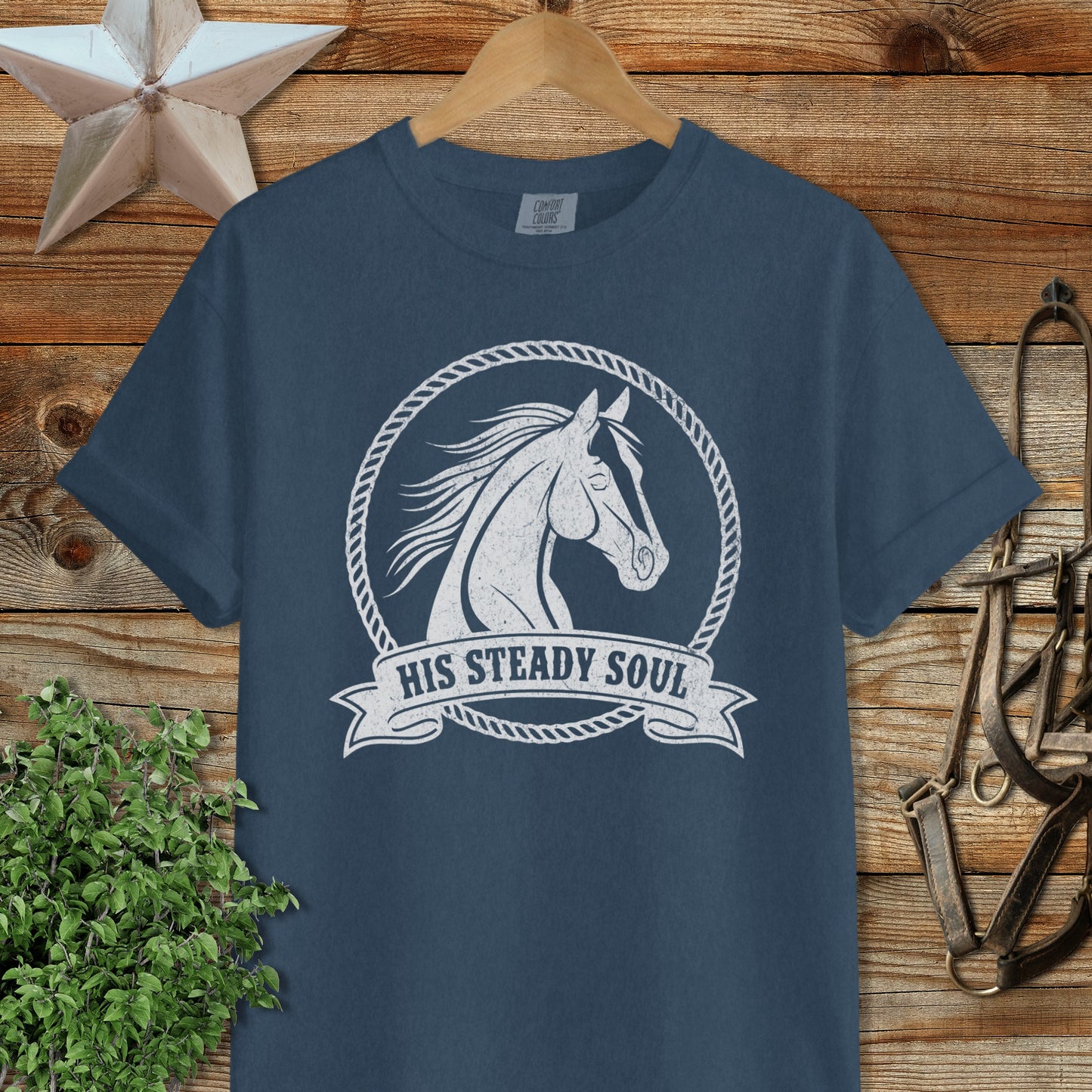 His Steady Soul Heavyweight Tee