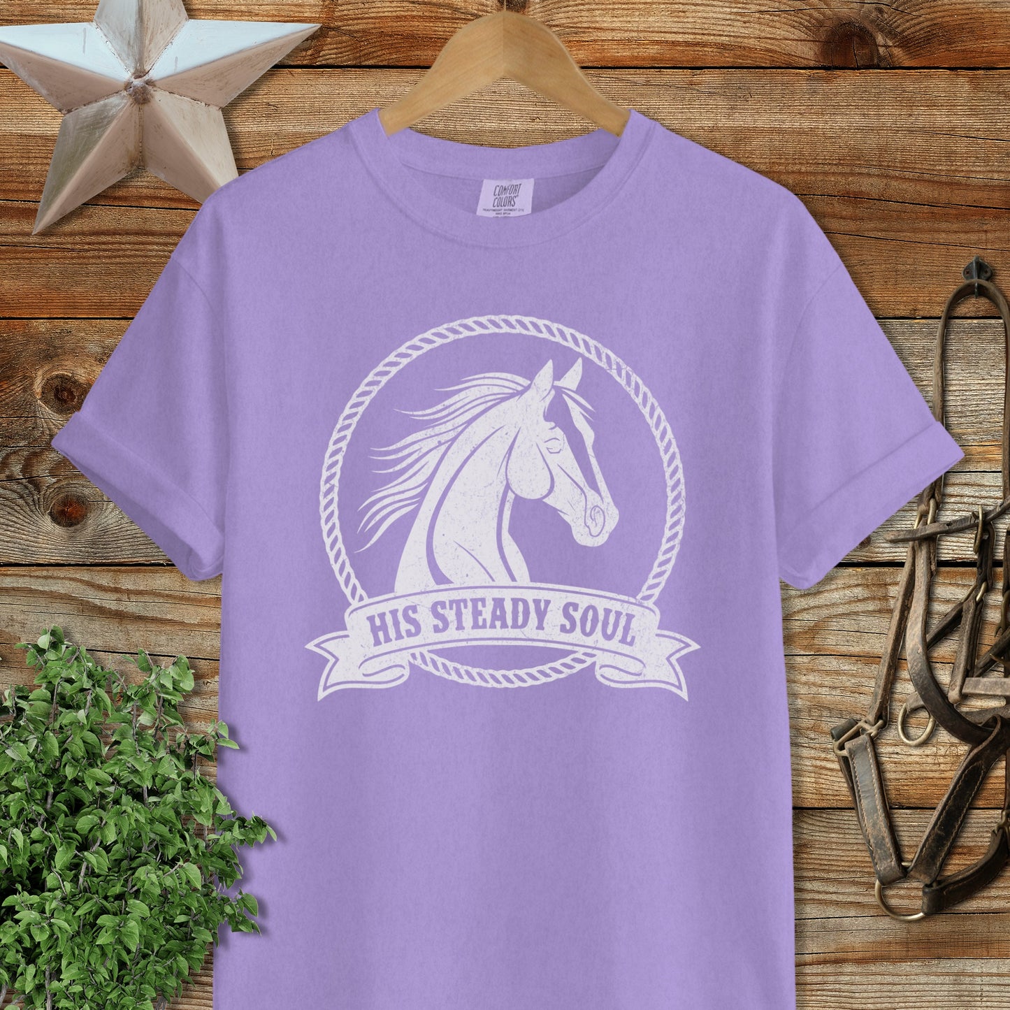 His Steady Soul Heavyweight Tee