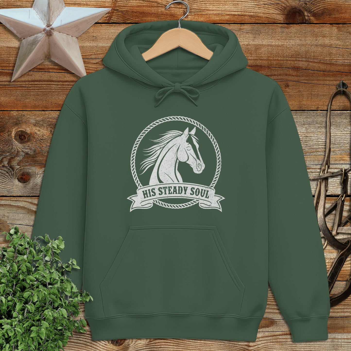 His Steady Soul Hoodie