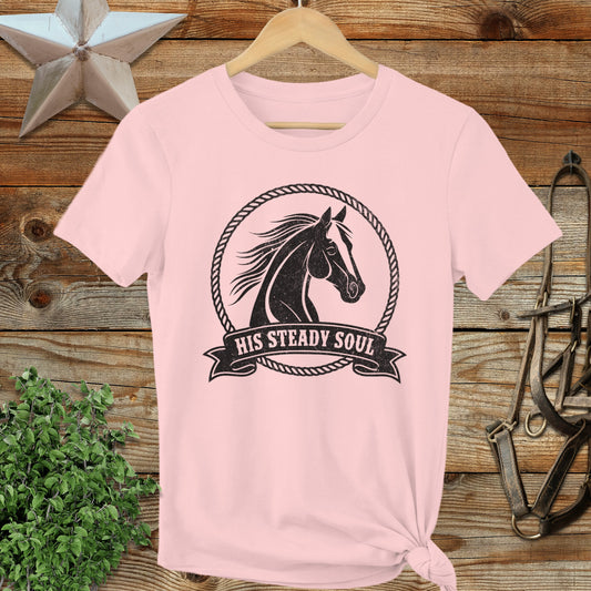 His Steady Soul Ladies Tee
