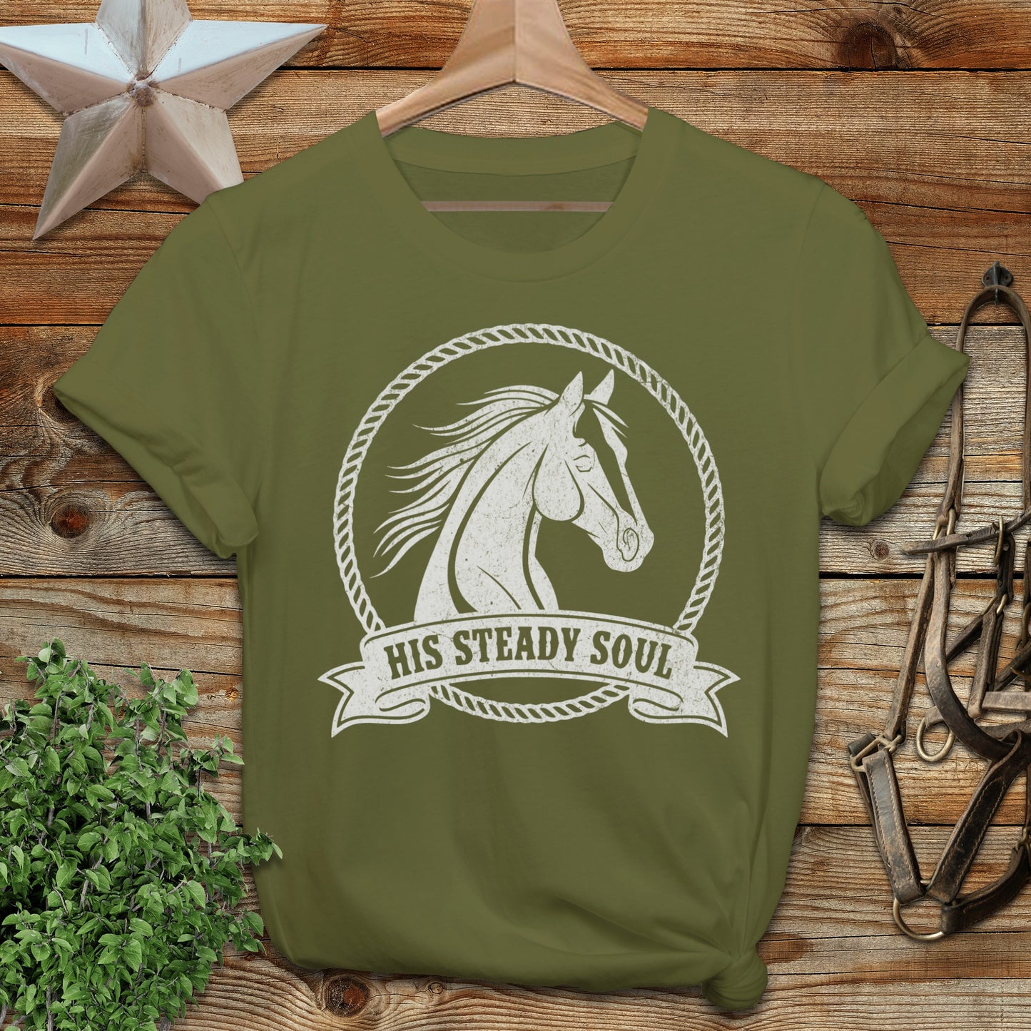 His Steady Soul Softstyle Tee