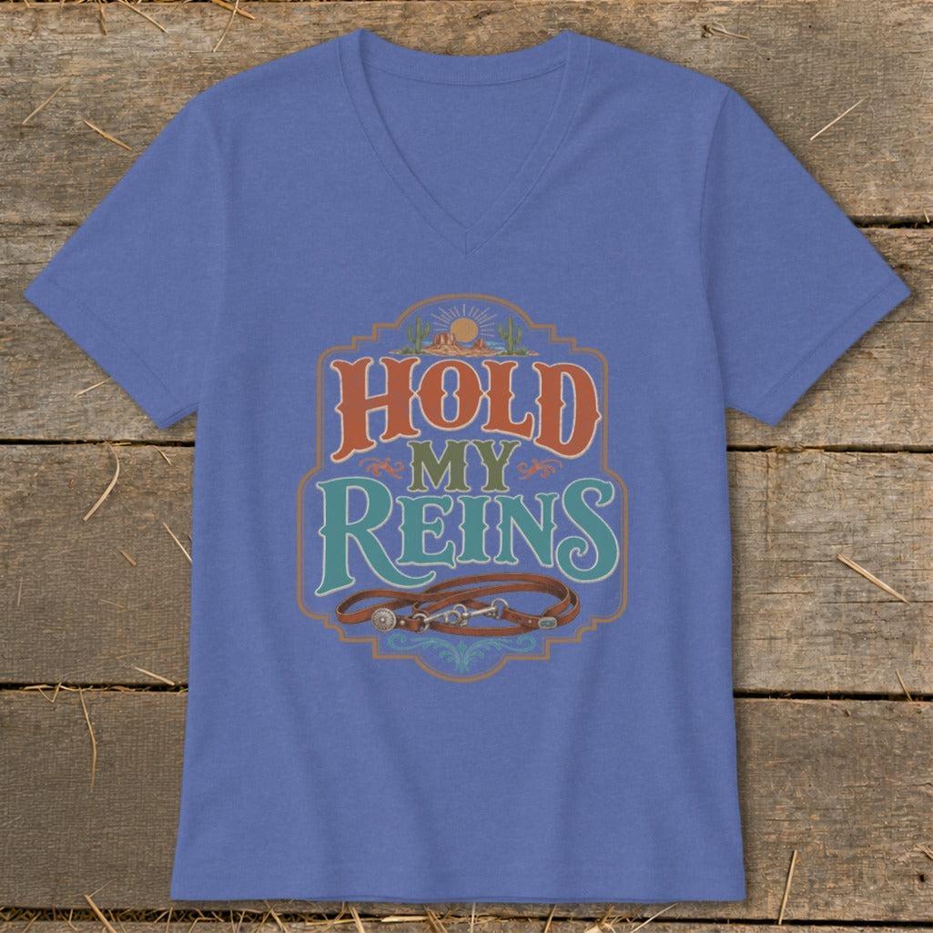 Hold My Reins V-neck