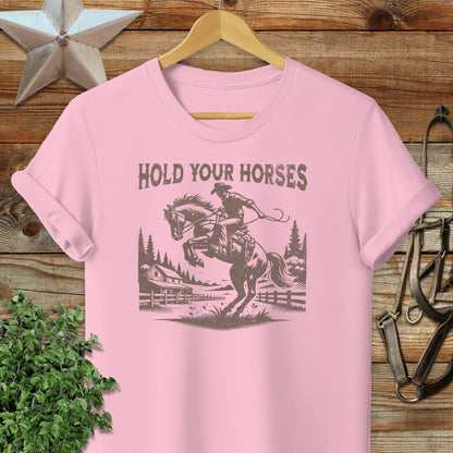 Hold Your Horses Softstyle Tee