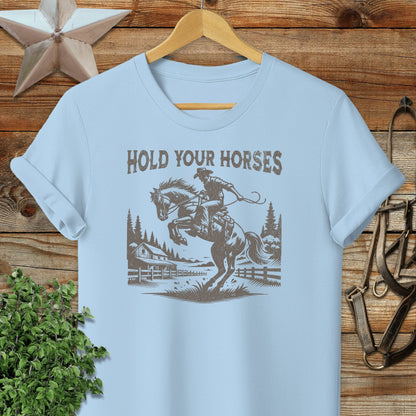 Hold Your Horses Softstyle Tee