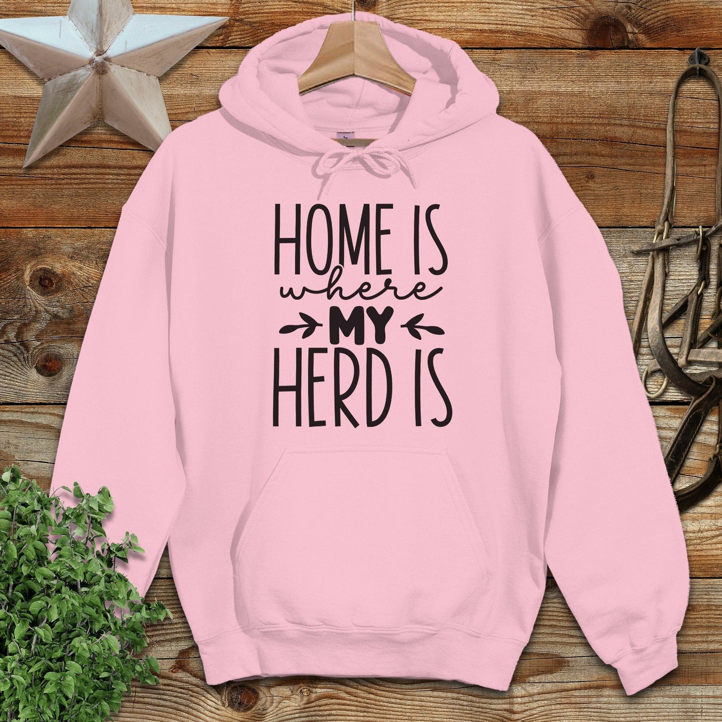 Home Is My Herd Hoodie
