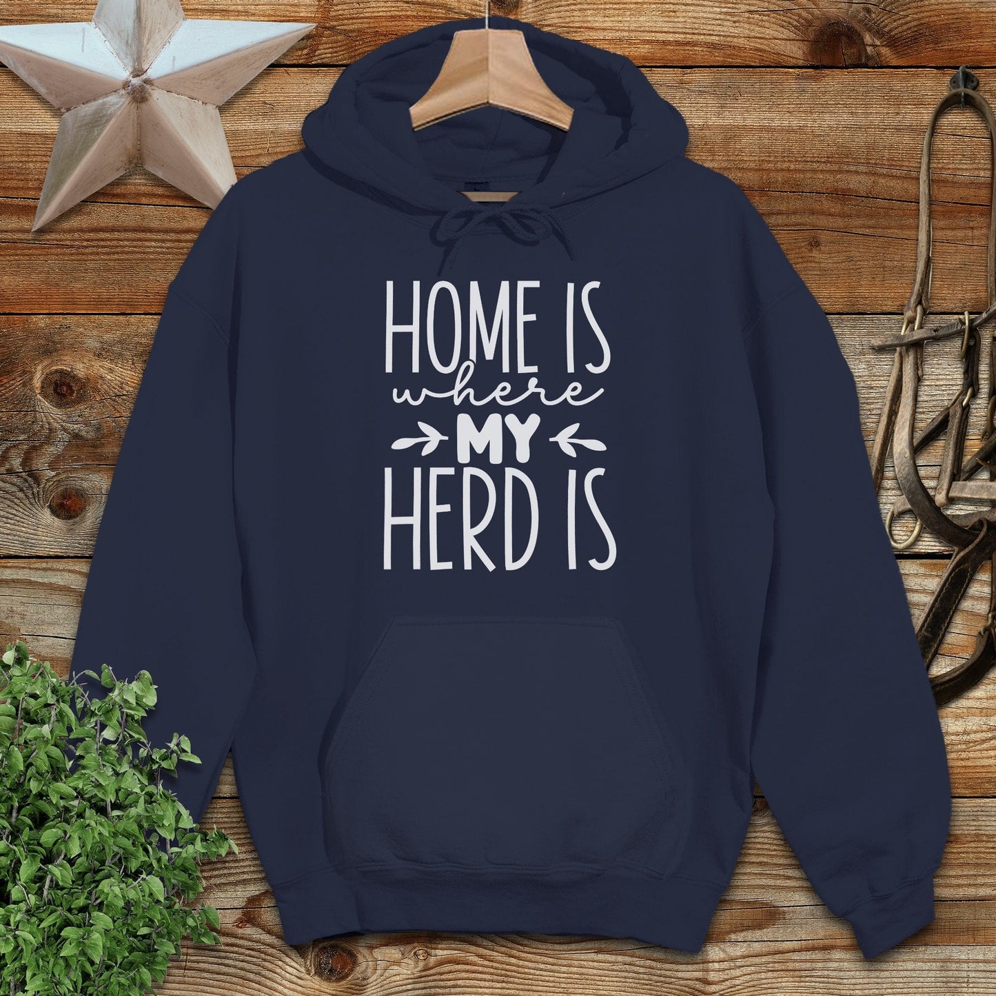 Home Is My Herd Hoodie