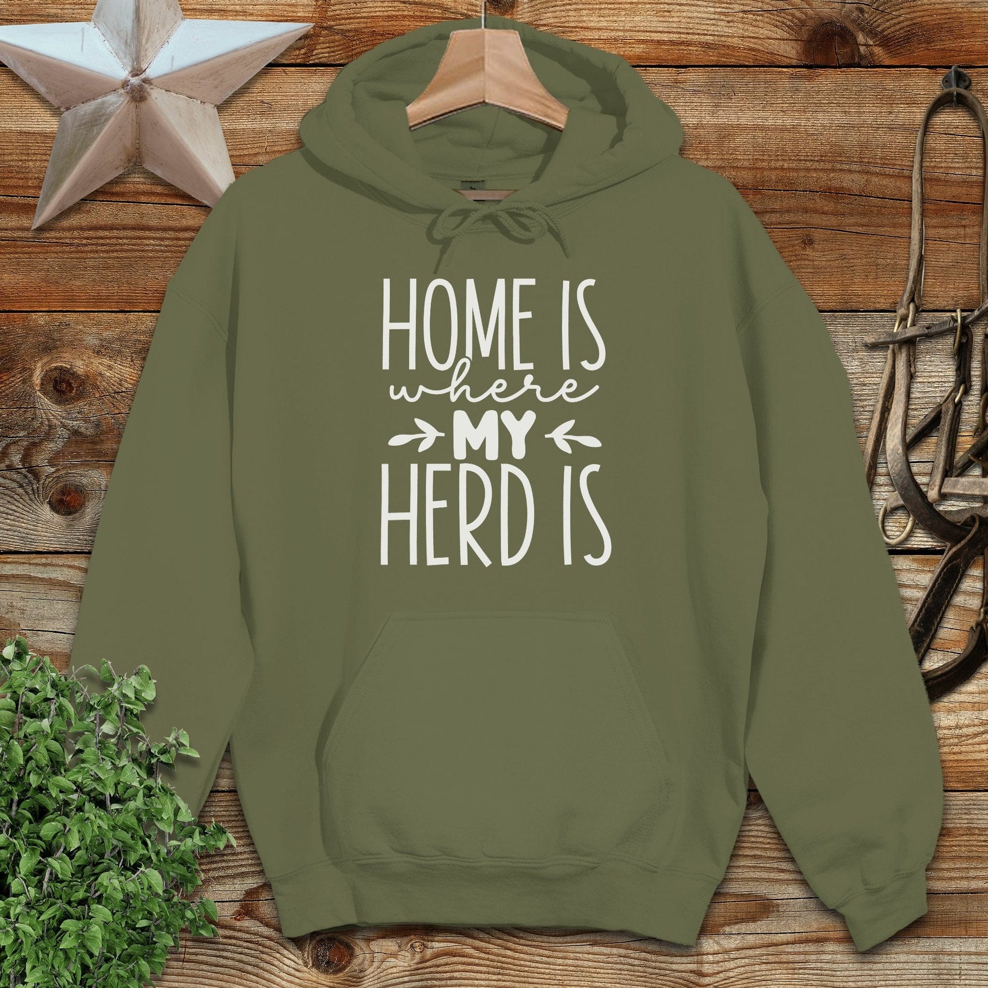Home Is My Herd Hoodie