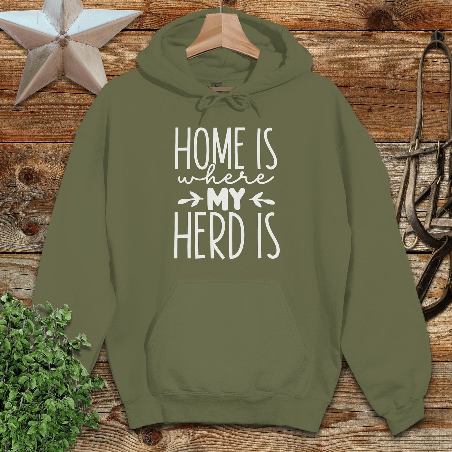 Home Is My Herd Hoodie
