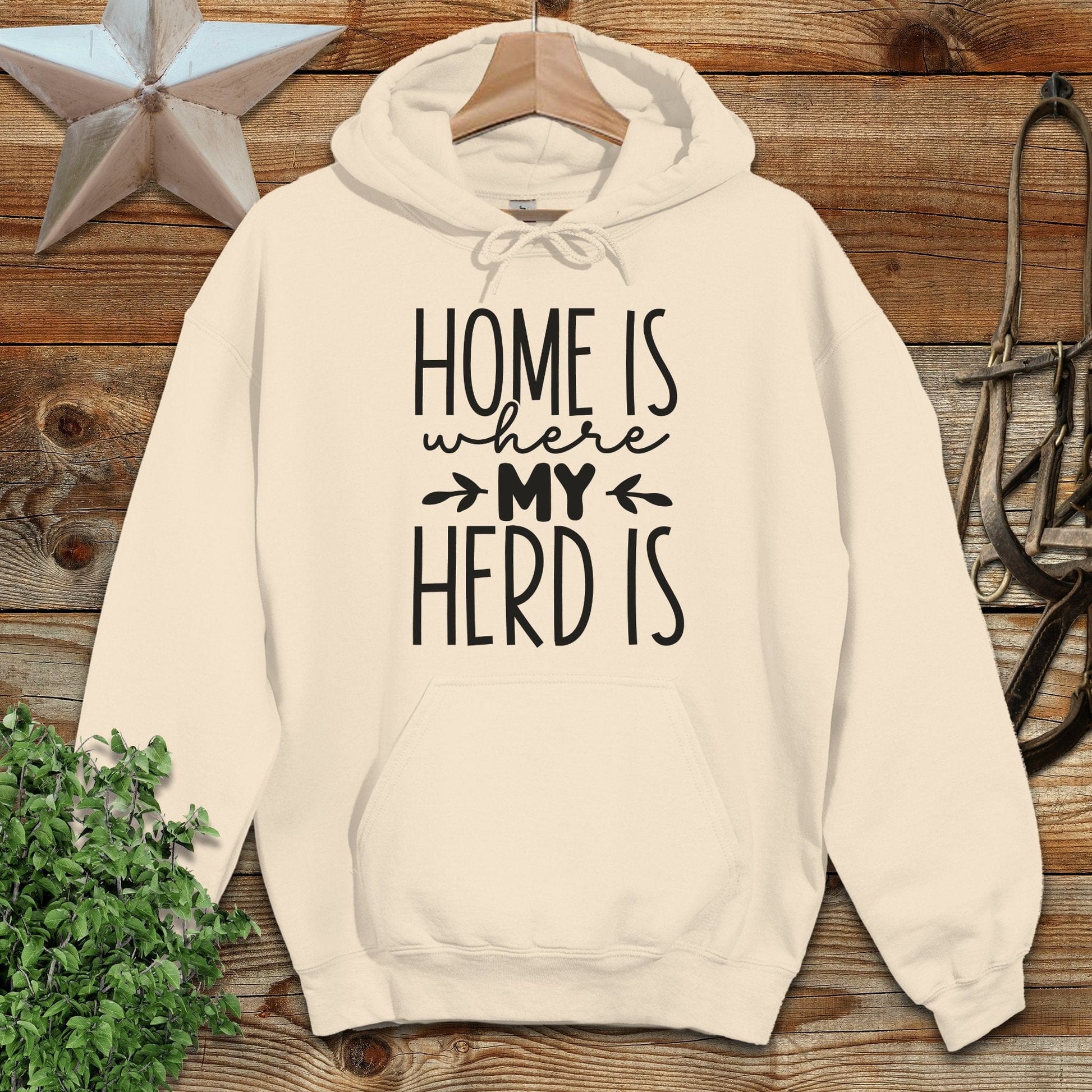 Home Is My Herd Hoodie