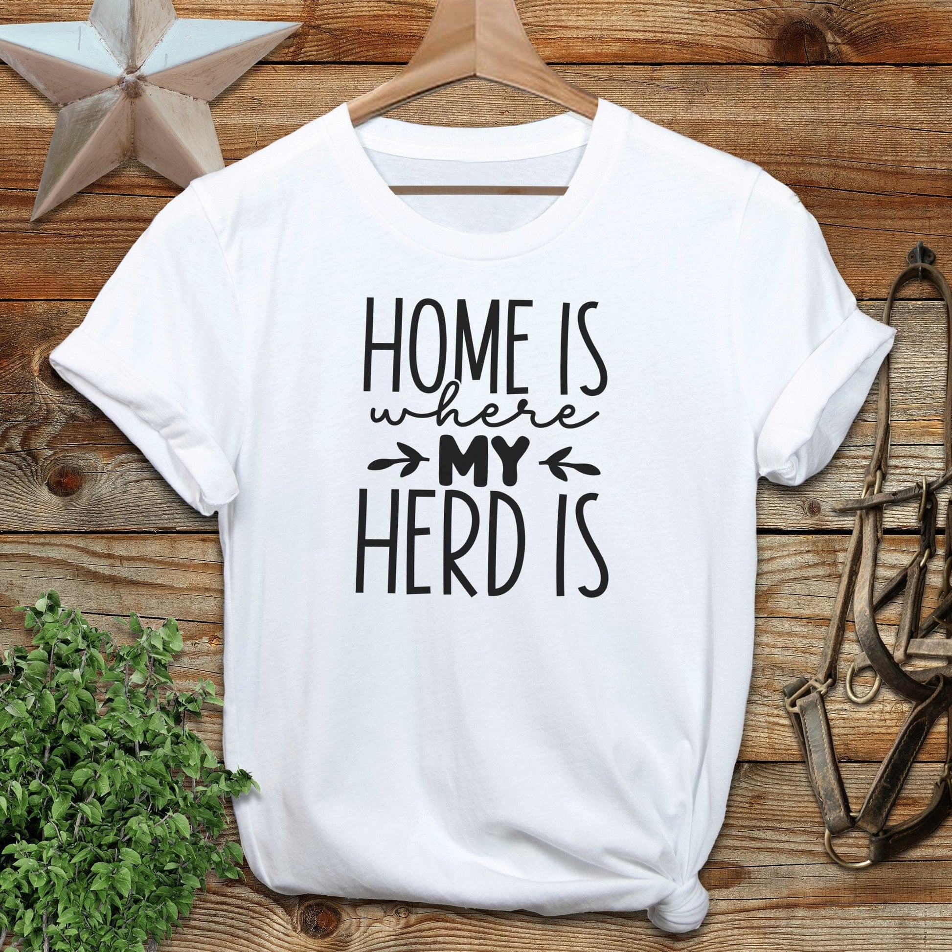 Home Is My Herd Softstyle Tee