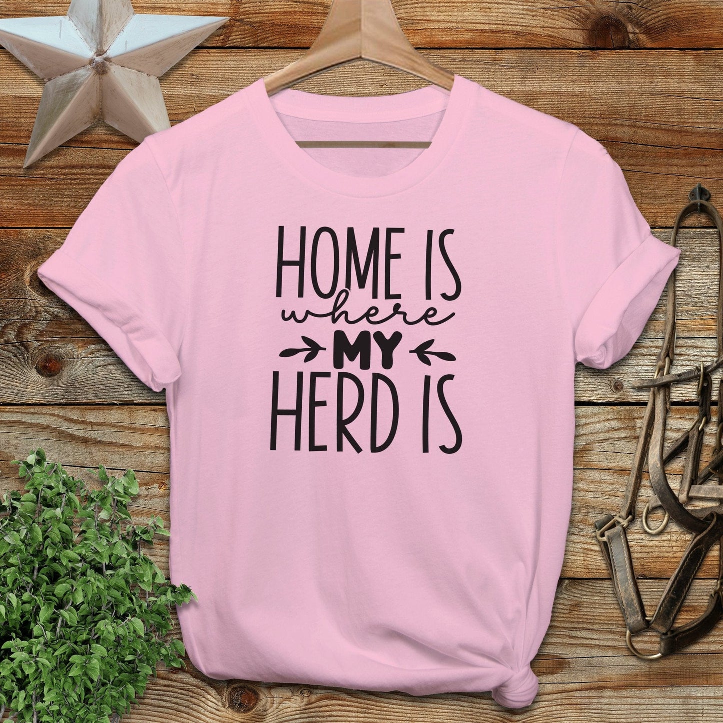 Home Is My Herd Softstyle Tee