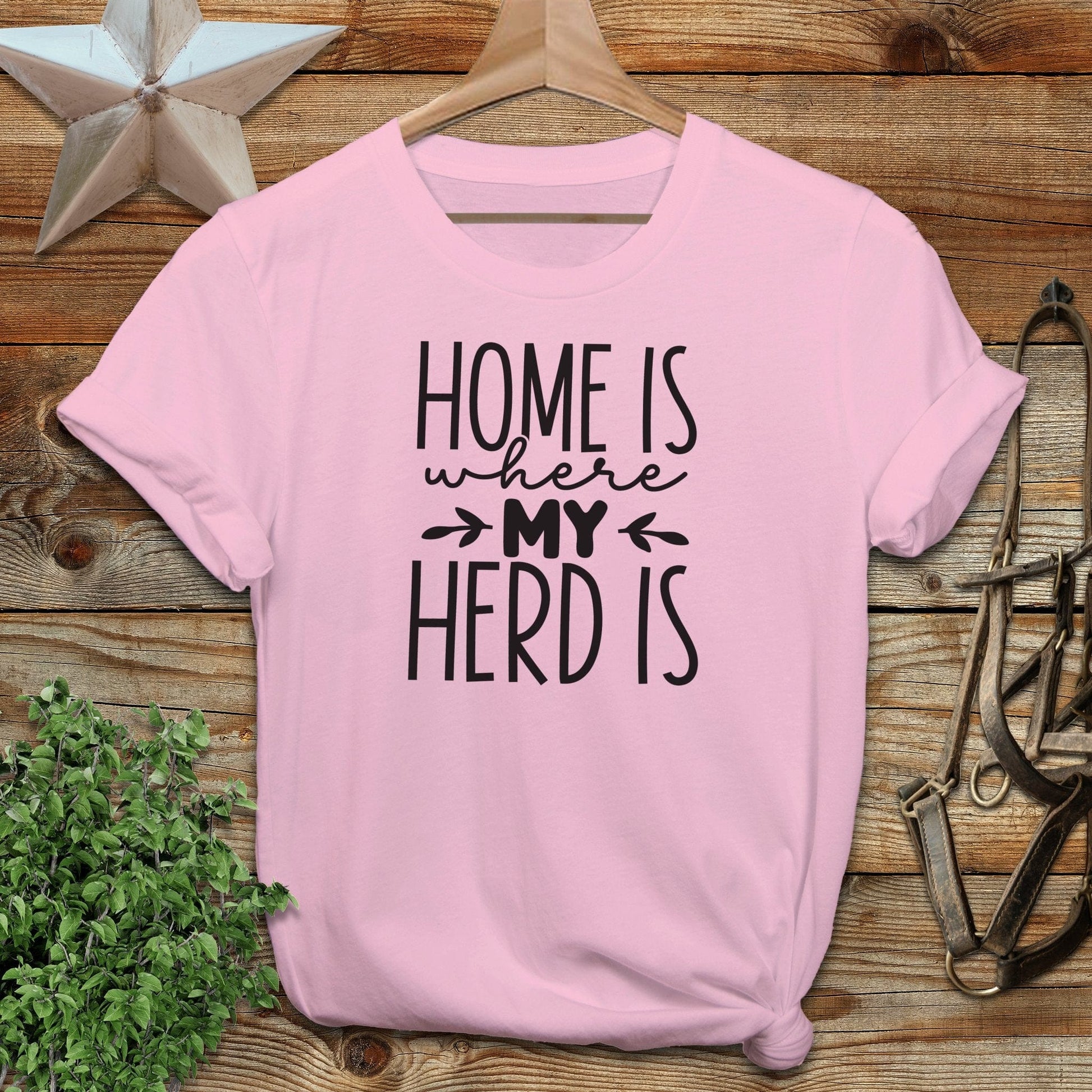 Home Is My Herd Softstyle Tee