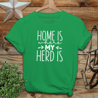 Home Is My Herd Softstyle Tee