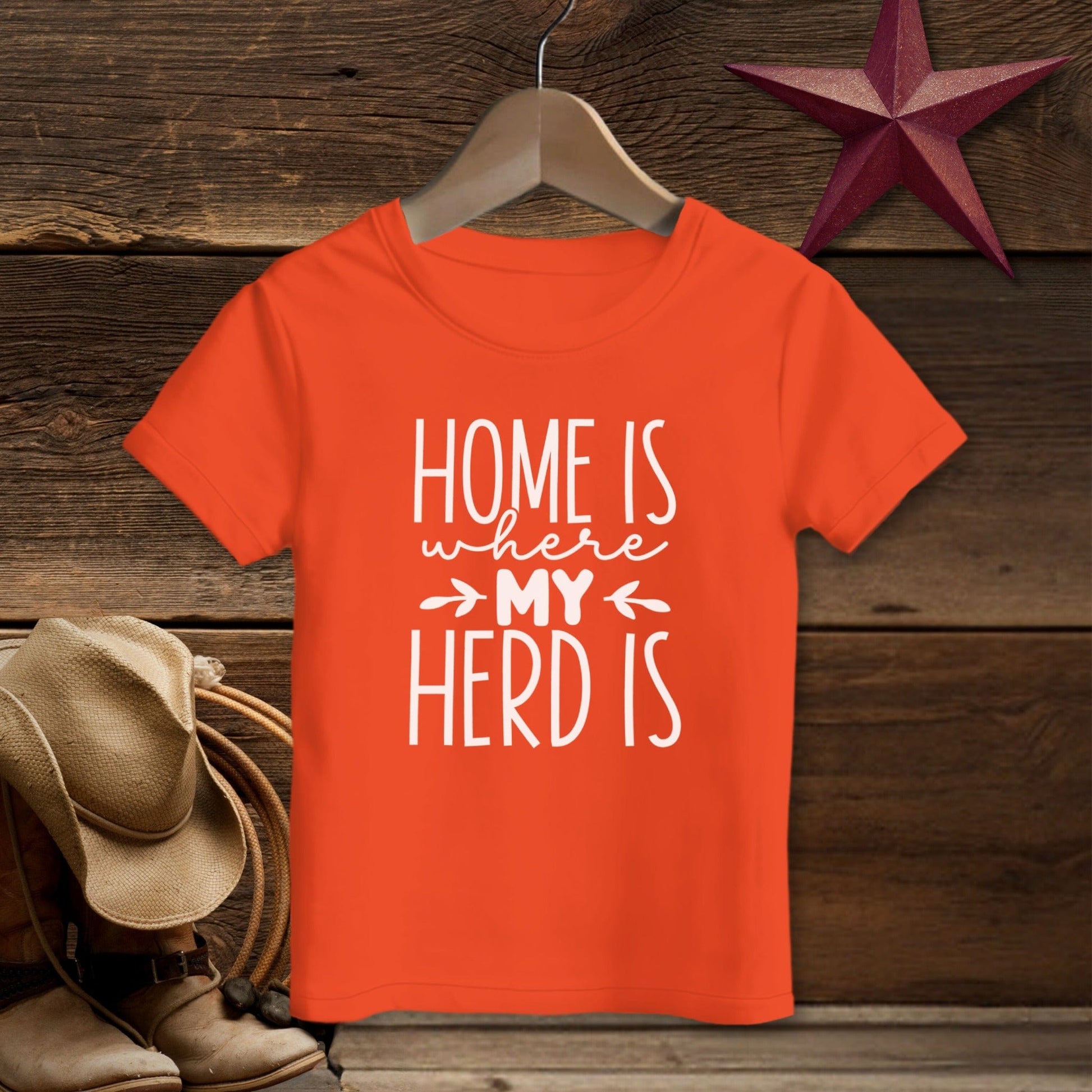 Home Is My Herd T-Shirt (Toddler)