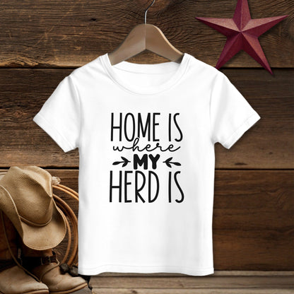 Home Is My Herd T-Shirt (Toddler)