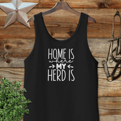 Home Is My Herd Tank Top