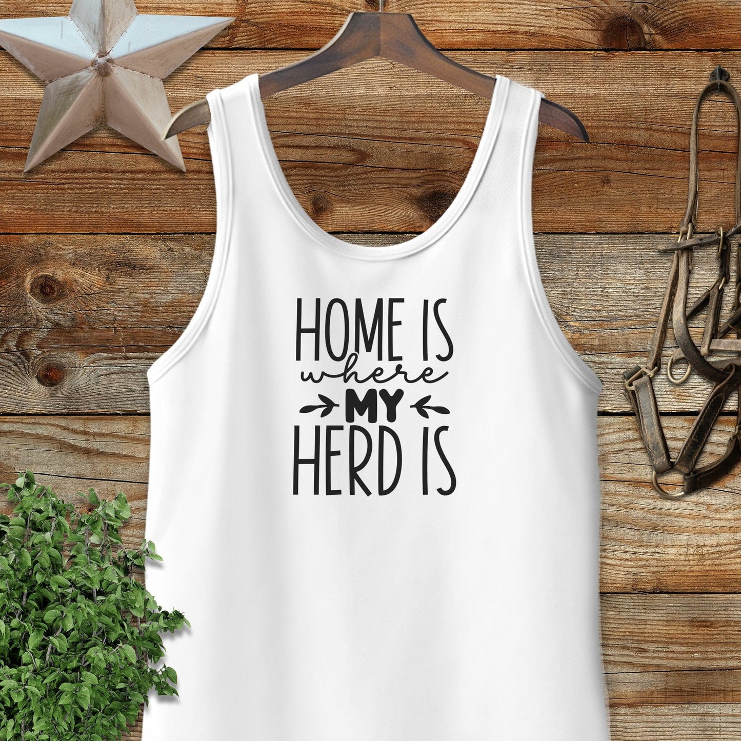 Home Is My Herd Tank Top