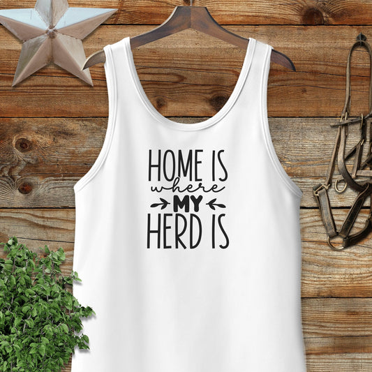 Home Is My Herd Tank Top
