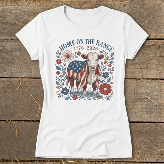 Home on the Range Ladies Tee