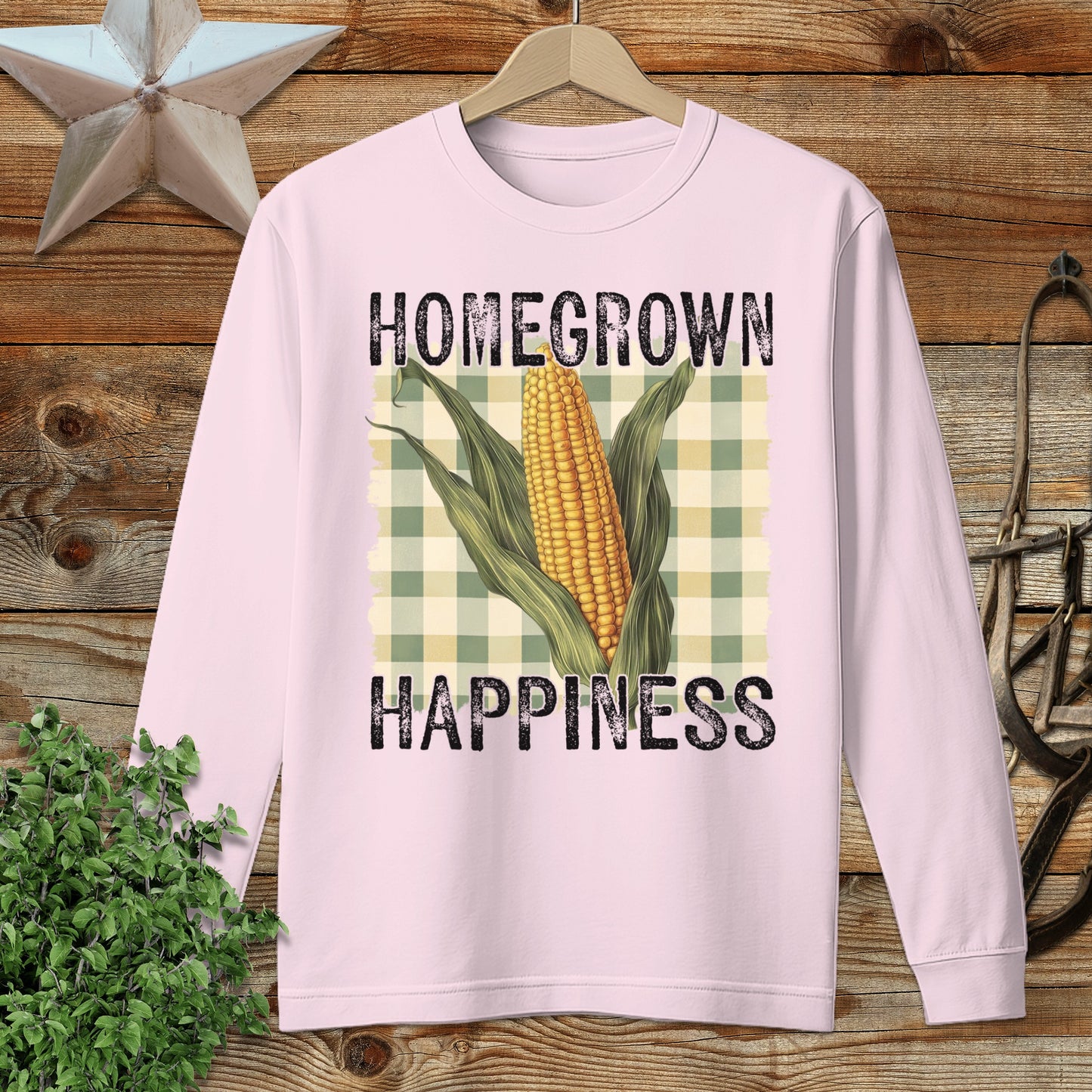 Homegrown Happiness Long Sleeve Tee
