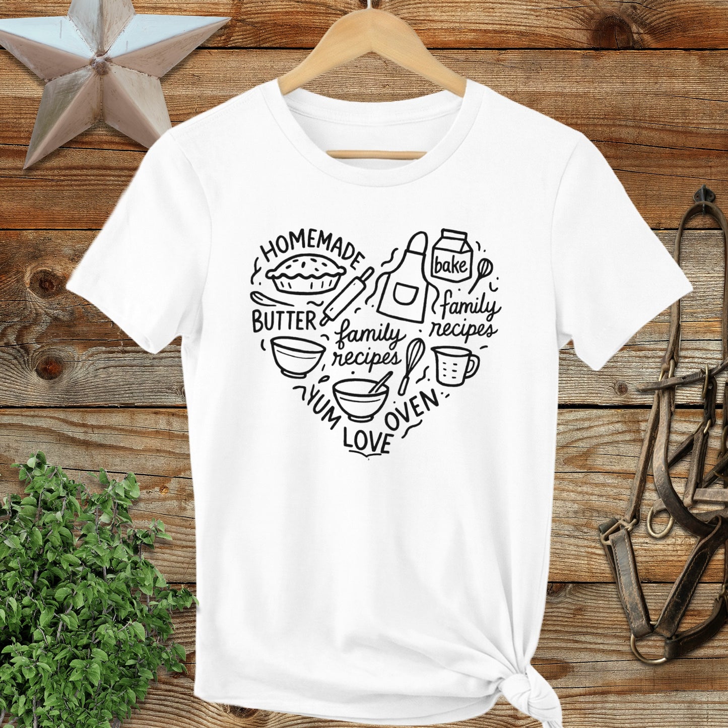 Homemade Heart Ladies Tee