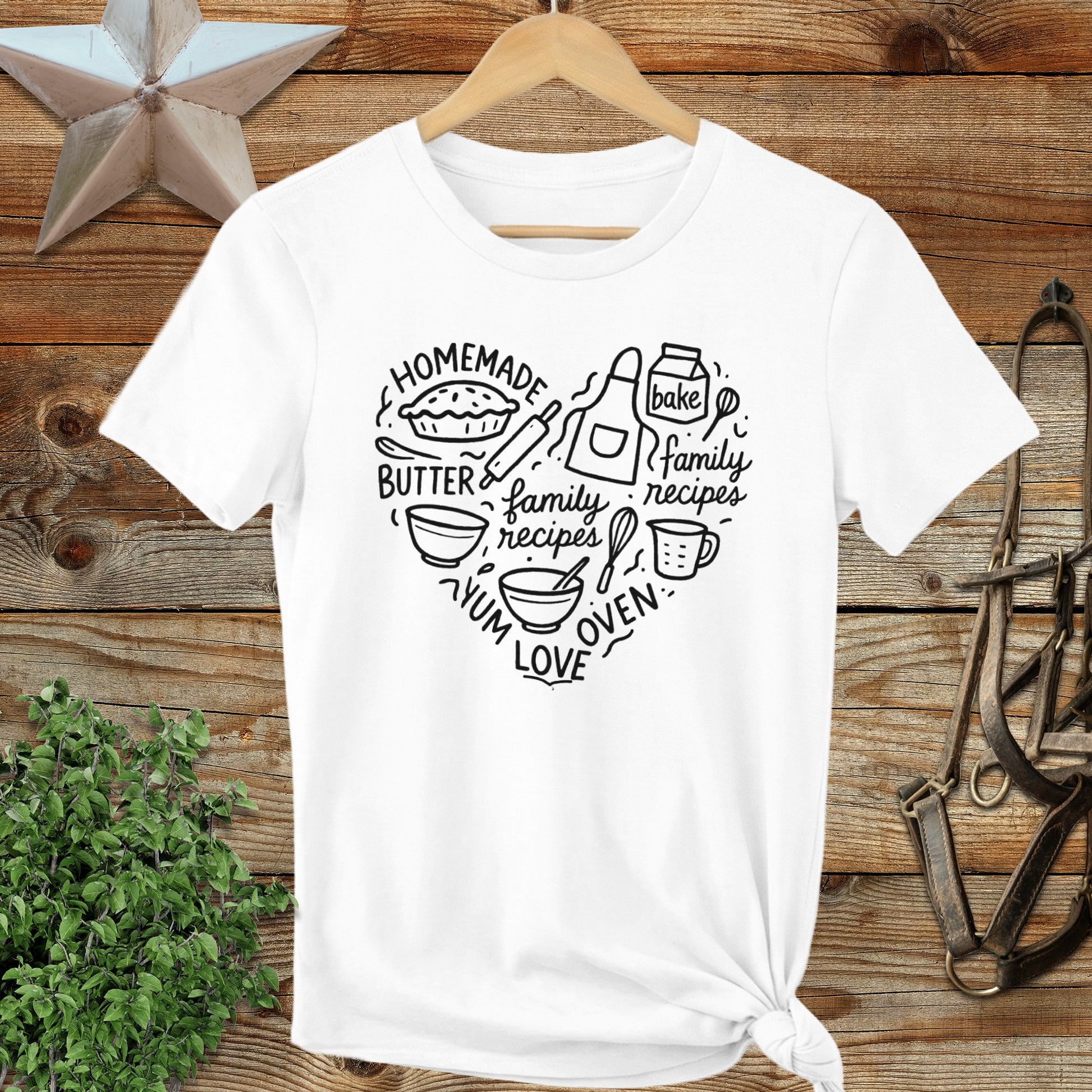 Homemade Heart Ladies Tee