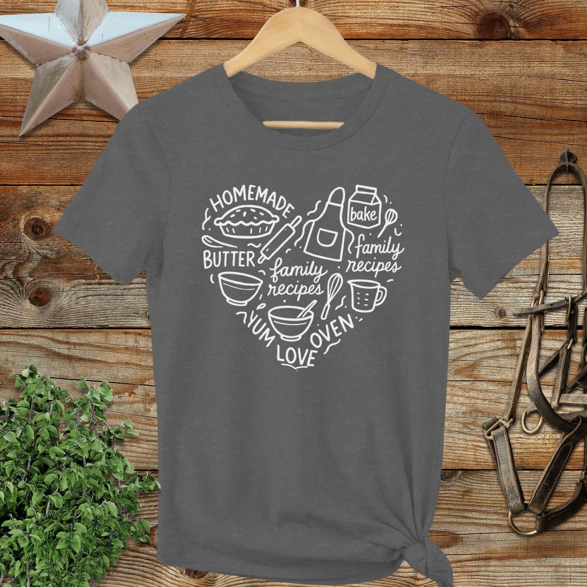 Homemade Heart Ladies Tee