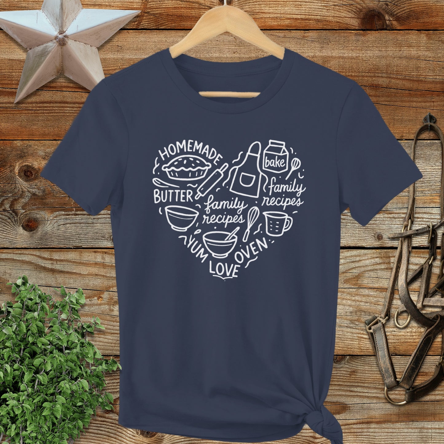 Homemade Heart Ladies Tee