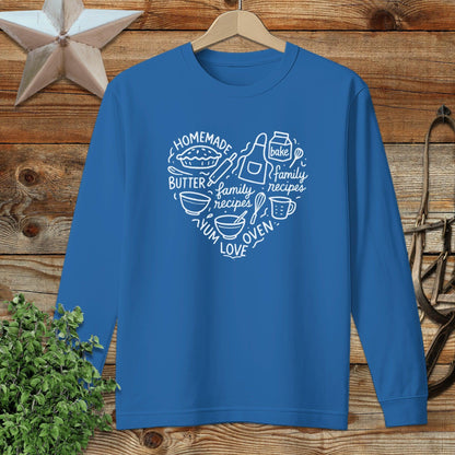 Homemade Heart Long Sleeve Tee