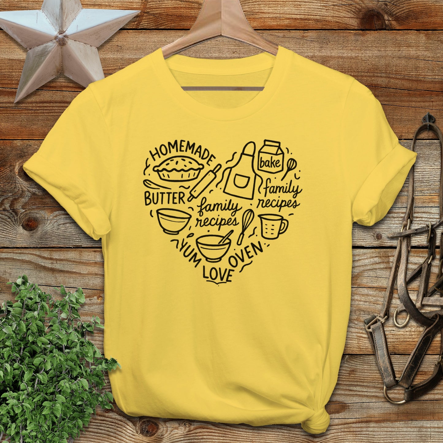 Homemade Heart Softstyle Tee