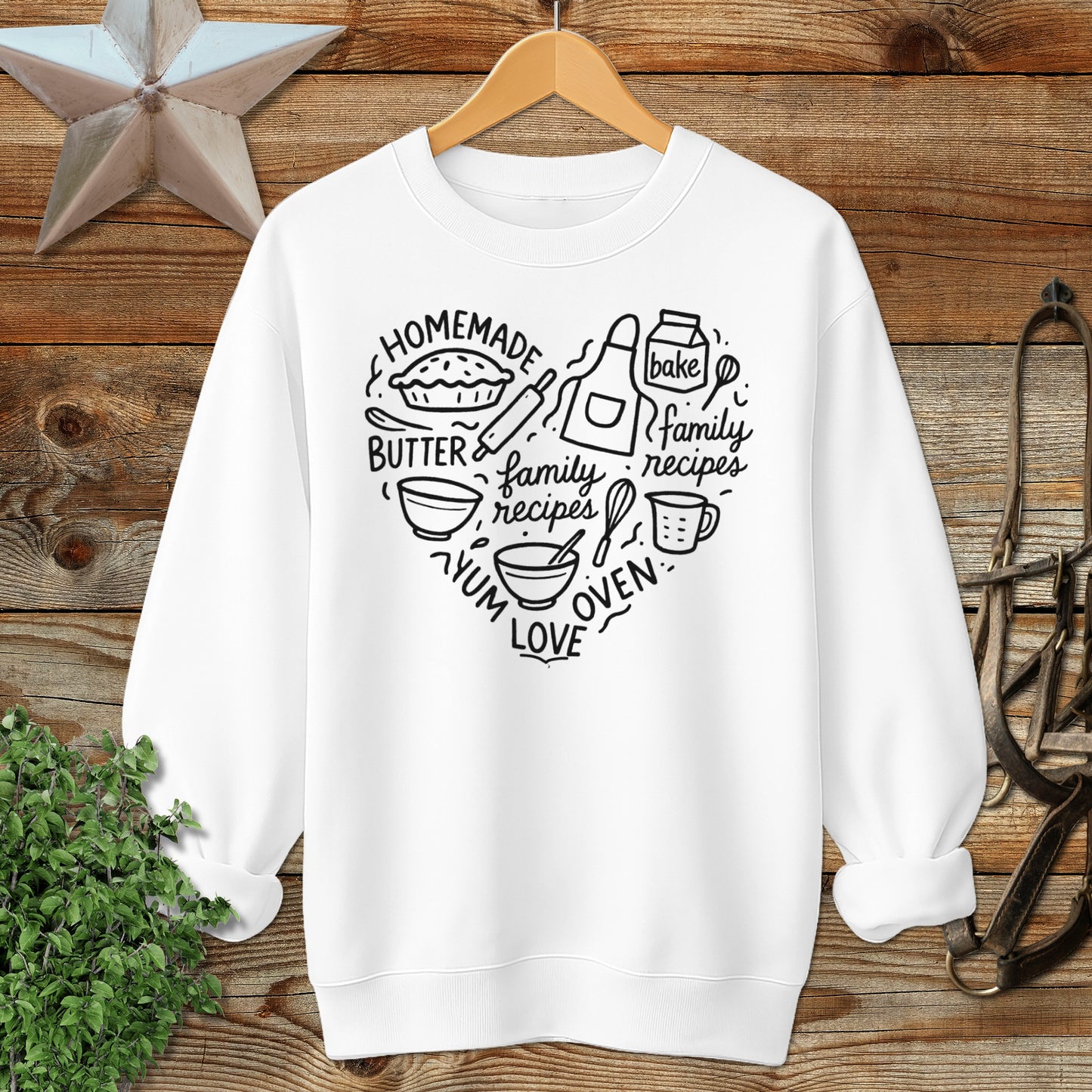 Homemade Heart Sweatshirt