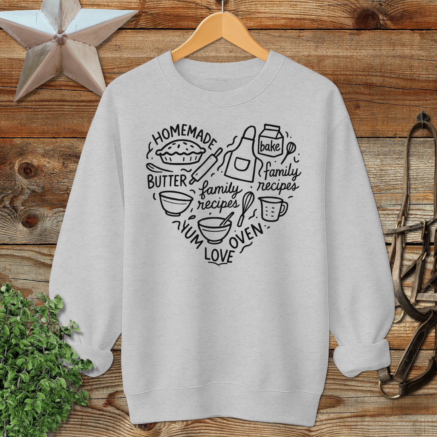 Homemade Heart Sweatshirt