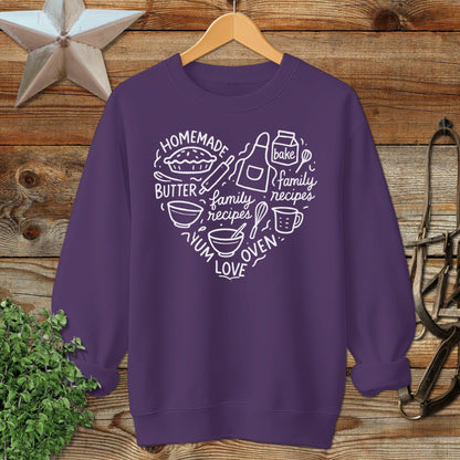 Homemade Heart Sweatshirt