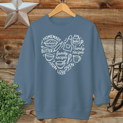 Homemade Heart Sweatshirt