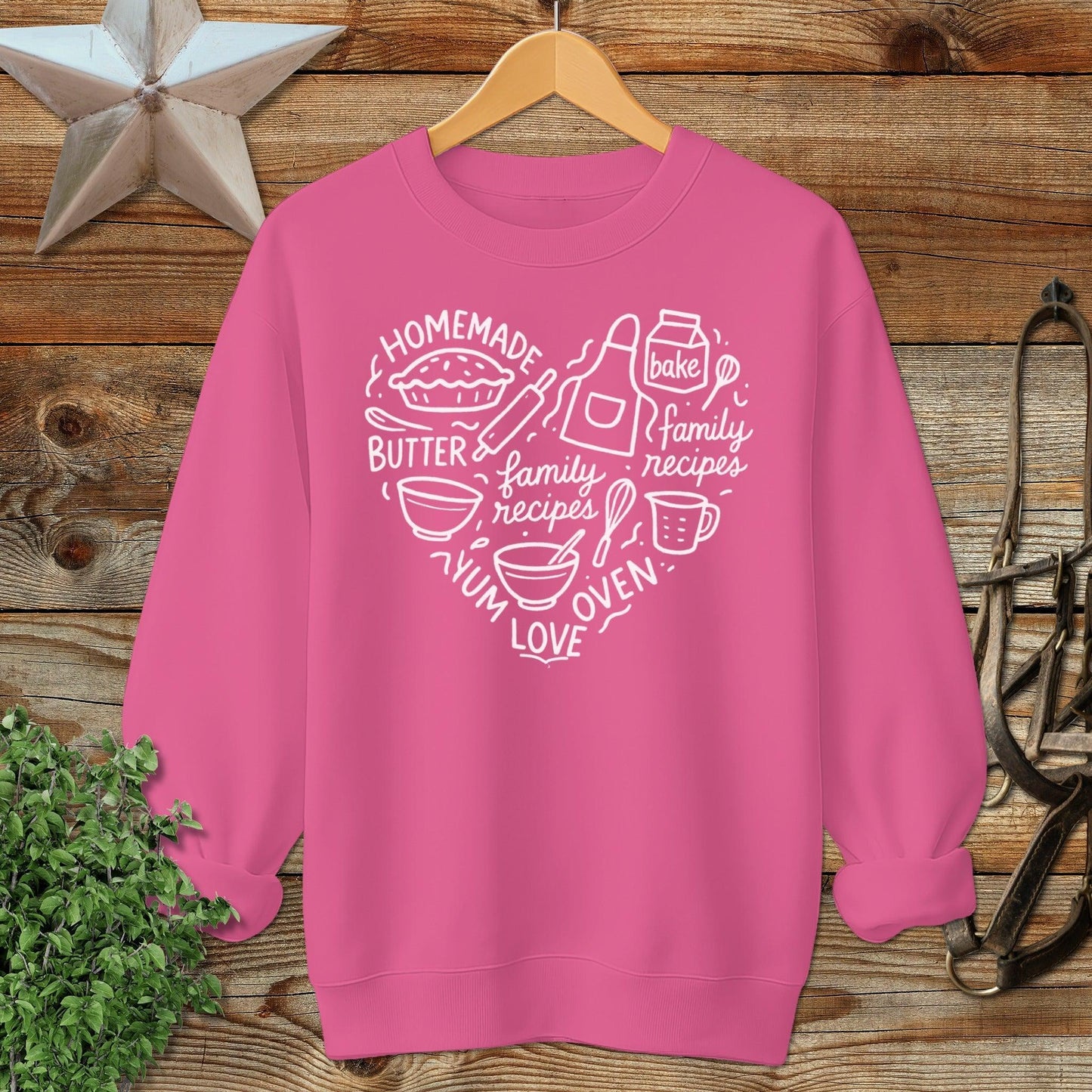 Homemade Heart Sweatshirt