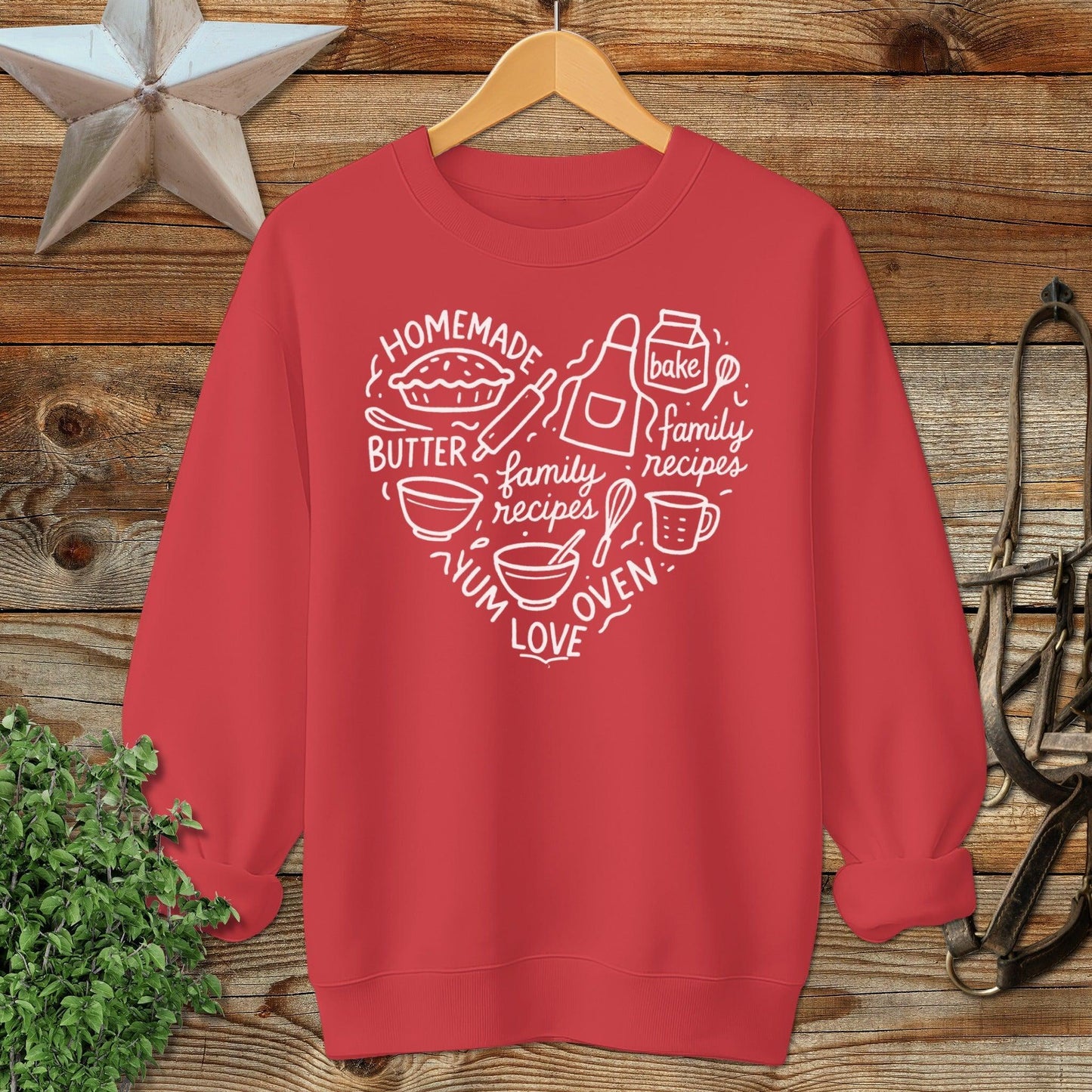 Homemade Heart Sweatshirt