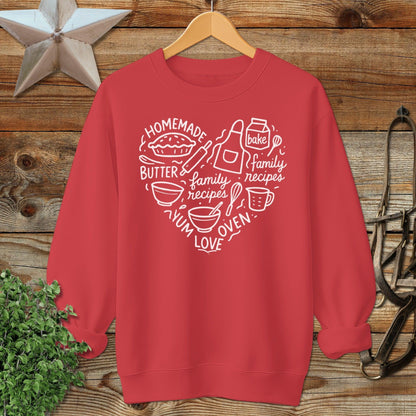 Homemade Heart Sweatshirt