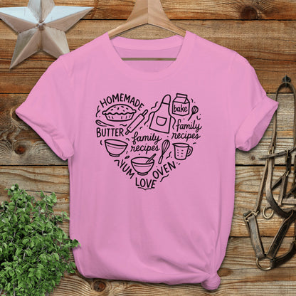 Homemade Heart T-shirt