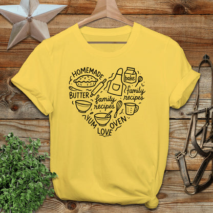 Homemade Heart T-shirt