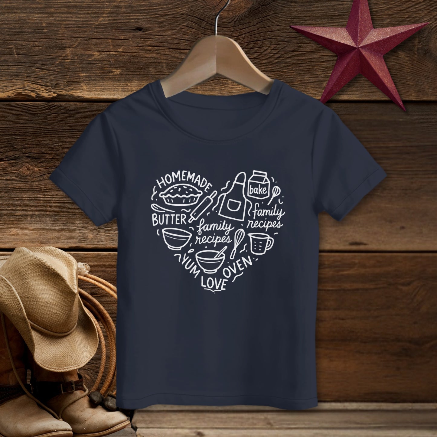 Homemade Heart T-shirt (Toddler)