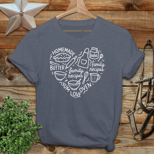 Homemade Heart T-shirt