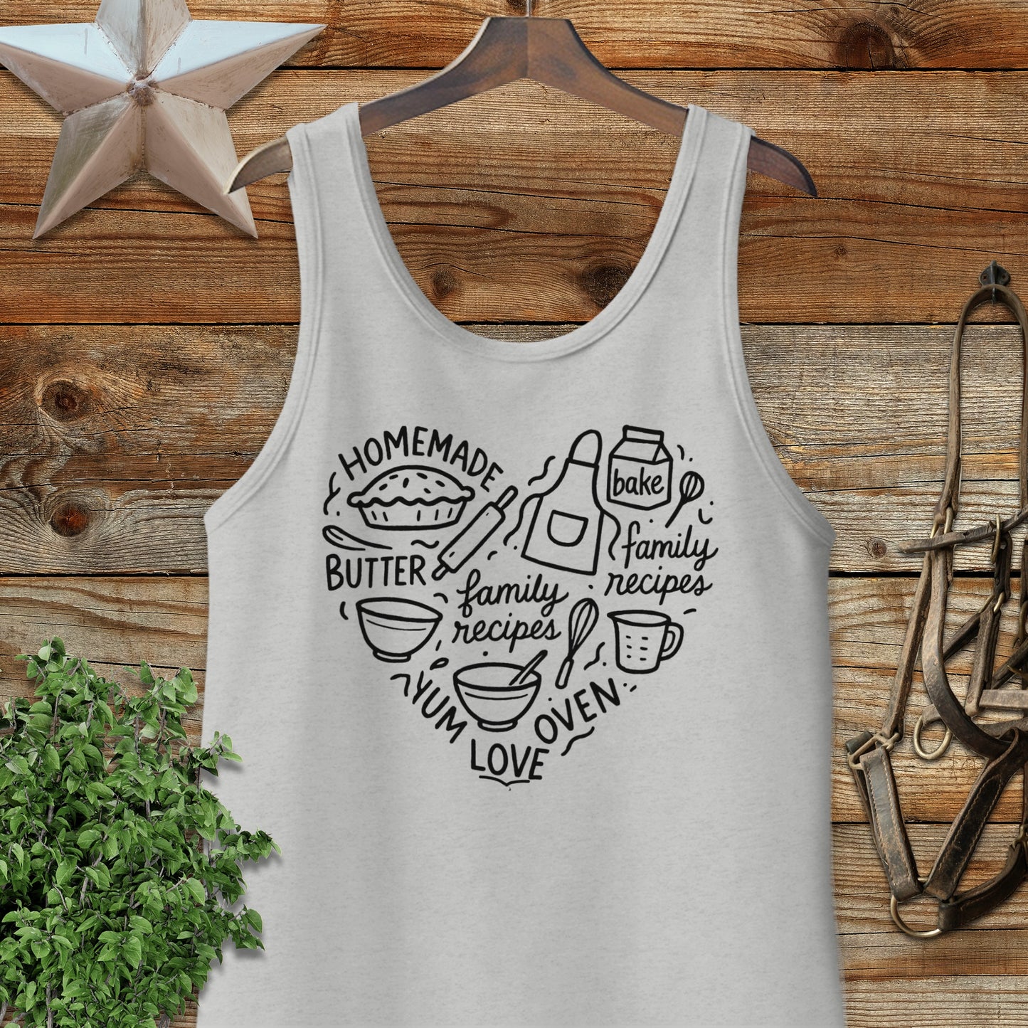 Homemade Heart Tank Top