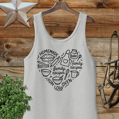 Homemade Heart Tank Top